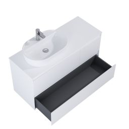 Elita Split szafka 120x45,8x63,5 cm podumywalkowa wisząca white matt RE012006155290