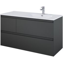 Elita Split szafka 120x45,8x63,5 cm podumywalkowa wisząca anthracite matt RE012005156010