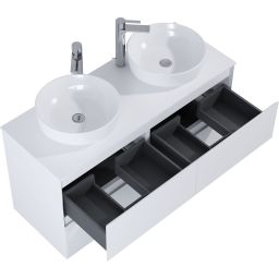 Elita Split szafka 120x45,8x63,5 cm podumywalkowa wisząca white matt RE012007155290