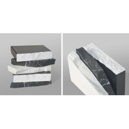Elita ElitStone blat 140 cm naszafkowy anthracite matt RE051400016010