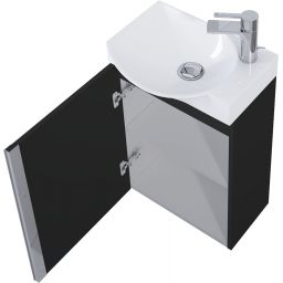Elita Summer umywalka z szafką 45 cm black matt RE020450147160