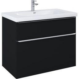 Elita Lofty szafka 90x48,7x69,5 cm podumywalkowa wisząca black matt RE010900027160