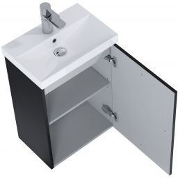 Elita Kido umywalka z szafką 46 cm black matt RE020450117160