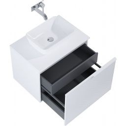 Elita Glam szafka 70 cm podumywalkowa wisząca white matt RE010700165290