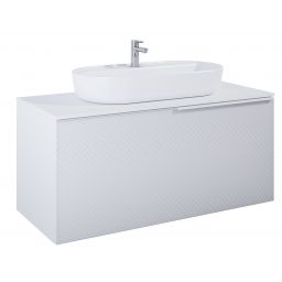Elita Glam szafka 122x47,1x54 cm podumywalkowa wisząca white matt RE011200165290