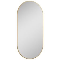 Elita Sharon lustro 52x92 cm owalne z oświetleniem złoty RE060520015570