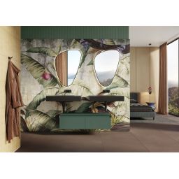 Elita Sharon lustro 65x100 cm z oświetleniem czarny RE060654010560