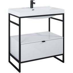 Elita Indus szafka 80 cm do stelaża biały połysk RE010800078060