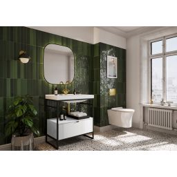 Elita Indus szafka 100 cm do stelaża biały połysk RE011000078060