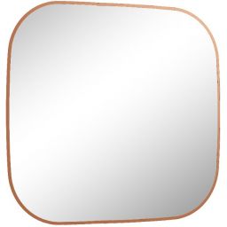 Elita Sharon lustro 80x70 cm owalne z oświetleniem różowe złoto RE060800015450