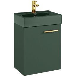 Elita Tiny umywalka z szafką 45 cm forest green matt RE020450157010