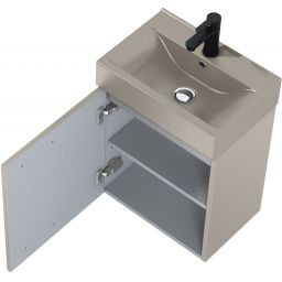 Elita Tiny umywalka z szafką 45 cm fume matt RE020450157020