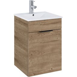 Elita Qubo Plus umywalka z szafką 40,5 cm dąb canela RE020400147050