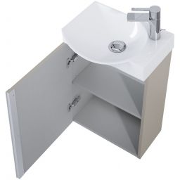 Elita Summer umywalka z szafką 45,2 cm fume matt RE020450147020