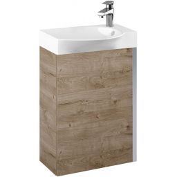 Elita Summer umywalka z szafką 45,2 cm dąb canela RE020450147050