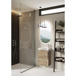 Elita Summer umywalka z szafką 45,2 cm dąb canela RE020450147050