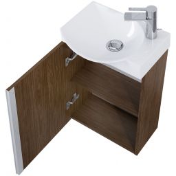 Elita Summer umywalka z szafką 45,2 cm orzech lincoln RE020450147060