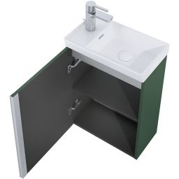 Elita Spring umywalka z szafką 45,5 cm forest green mattRE020450137010