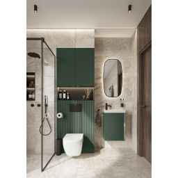Elita Spring umywalka z szafką 45,5 cm forest green mattRE020450137010
