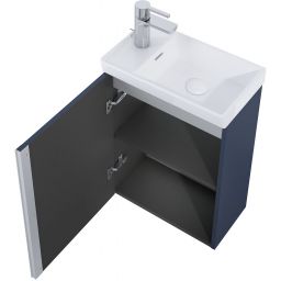 Elita Spring zestaw meblowy 45,5 cm umywalka z szafką navy blue matt RE020450137030