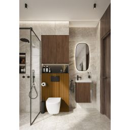 Elita Spring umywalka z szafką 45,5 cm orzech lincoln RE020450137060