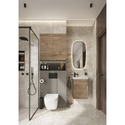 Elita Spring umywalka z szafką 45,5 cm dąb canela RE020450137050