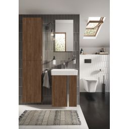 Elita Skye 2D zestaw umywalka z szafką 50,5 cm orzech lincoln RE020500127060