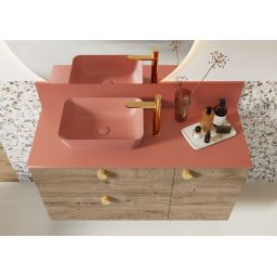 Elita ElitStone blat naszafkowy 80,6x46 cm terra pink matt RE050800016600