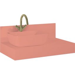 Elita ElitStone konsola podumywalkowa 80,6x46 cm terra pink matt RE100800016600