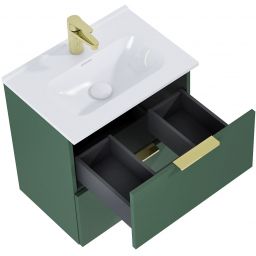 Elita Street Plus umywalka z szafką 51,3 cm forest green matt RE020500107010