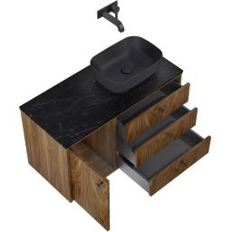 Elita Legacy szafka 100x45,6x54 cm podumywalkowa wisząca orzech amerykański fornir RE01100109D480