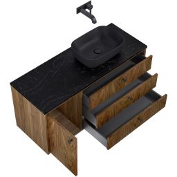 Elita Legacy szafka 120x45,6x54 cm podumywalkowa wisząca orzech amerykański fornir RE01120109D480