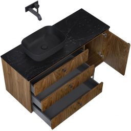 Elita Legacy szafka 120x45,6x54 cm podumywalkowa wisząca orzech amerykański fornir RE01120009D480