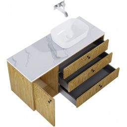 Elita Legacy szafka 120x45,6x54 cm podumywalkowa wisząca dąb naturalny fornir RE011201096690