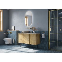 Elita Legacy szafka 120x45,6x54 cm podumywalkowa wisząca lewa dąb naturalny RE011200096690