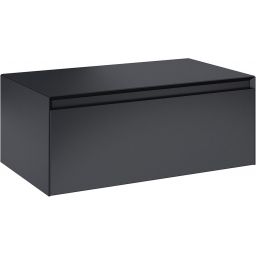Elita Split Slim szafka 80x45,8x31,9 cm wisząca z blatem black matt RE080804057160