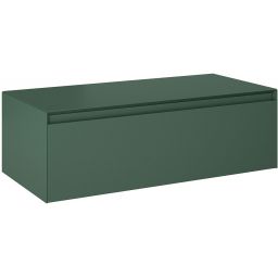 Elita Split Slim szafka 100 cm wisząca z blatem forest green matt RE081004057010