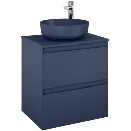 Elita Split szafka 60x45,8x63,5 cm podumywalkowa wisząca navy blue matt RE010600057030
