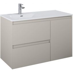 Elita Split szafka 100x45,8x63,5 cm podumywalkowa wisząca lewa fume matt RE011006057020