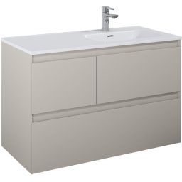 Elita Split szafka 100x45,8x63,5 cm podumywalkowa wisząca prawa fume matt RE011005157020