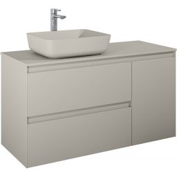 Elita Split szafka 120x45,8x63,5 cm podumywalkowa wisząca fume matt RE011206257020