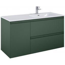 Elita Split szafka 120x45,8x63,5 cm podumywalkowa wisząca prawa forest green matt RE011205257010