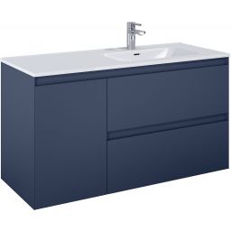 Elita Split szafka 120x45,8x63,5 cm podumywalkowa wisząca prawa navy blue matt RE011205257030