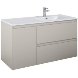 Elita Split szafka 120x45,8x63,5 cm podumywalkowa wisząca prawa fume matt RE011205257020