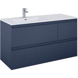 Elita Split szafka 120x45,8x63,5 cm podumywalkowa wisząca lewa navy blue matt RE012006157030