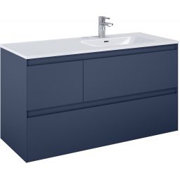 Elita Split szafka 120x45,8x63,5 cm podumywalkowa wisząca prawa navy blue matt RE012005157030