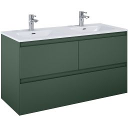 Elita Split szafka 120x45,8x63,5 cm podumywalkowa wisząca forest green matt RE012007157010