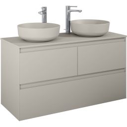 Elita Split szafka 120 cm podumywalkowa wisząca fume matt RE012007157020