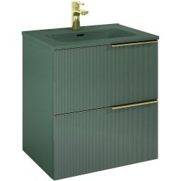 Elita Soho szafka 60x45,3x63,5 cm podumywalkowa wisząca forest green matt RE010604047010