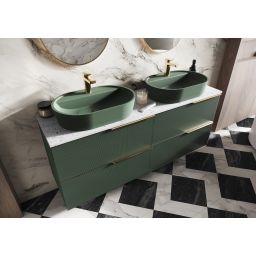 Elita Soho szafka 60x45,3x63,5 cm podumywalkowa wisząca forest green matt RE010604047010